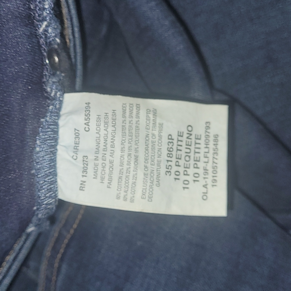 WOMEN'S NWT LEE PETITE PANTS - Picture 5 of 7